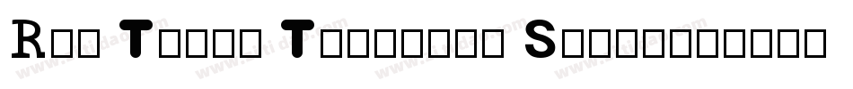 Rub This! Transfer Sheet字体转换